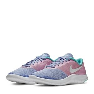 NEW NIKE FLEX CONTACT YOUNG GIRLS SIZE  3.5 (2.5)